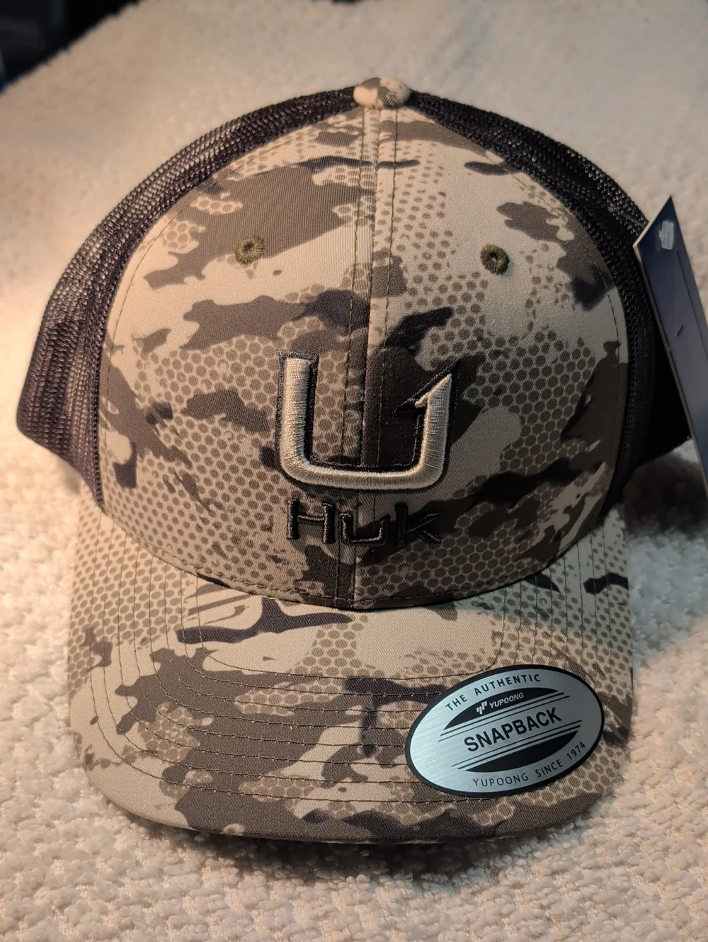 Huk Camo Trucker Snapback